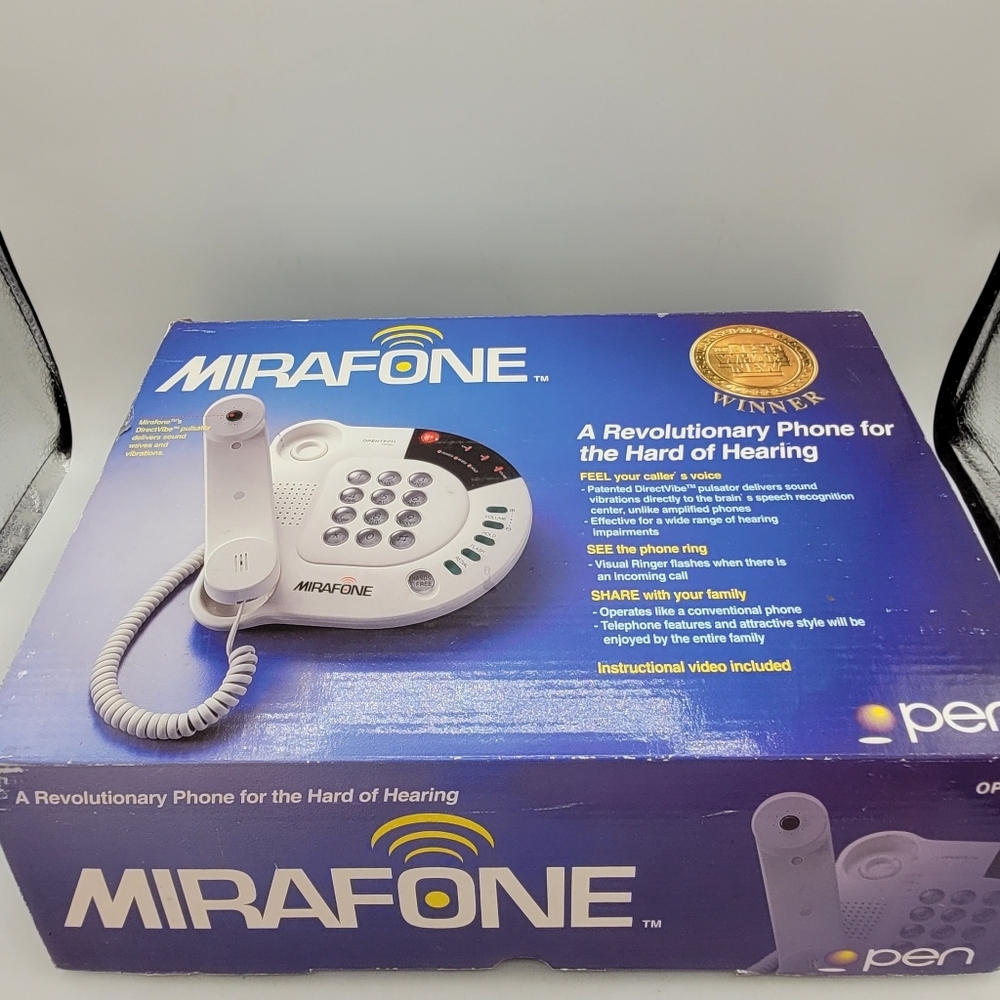 Mirafone OP201 Corded Phone With DirectVibe